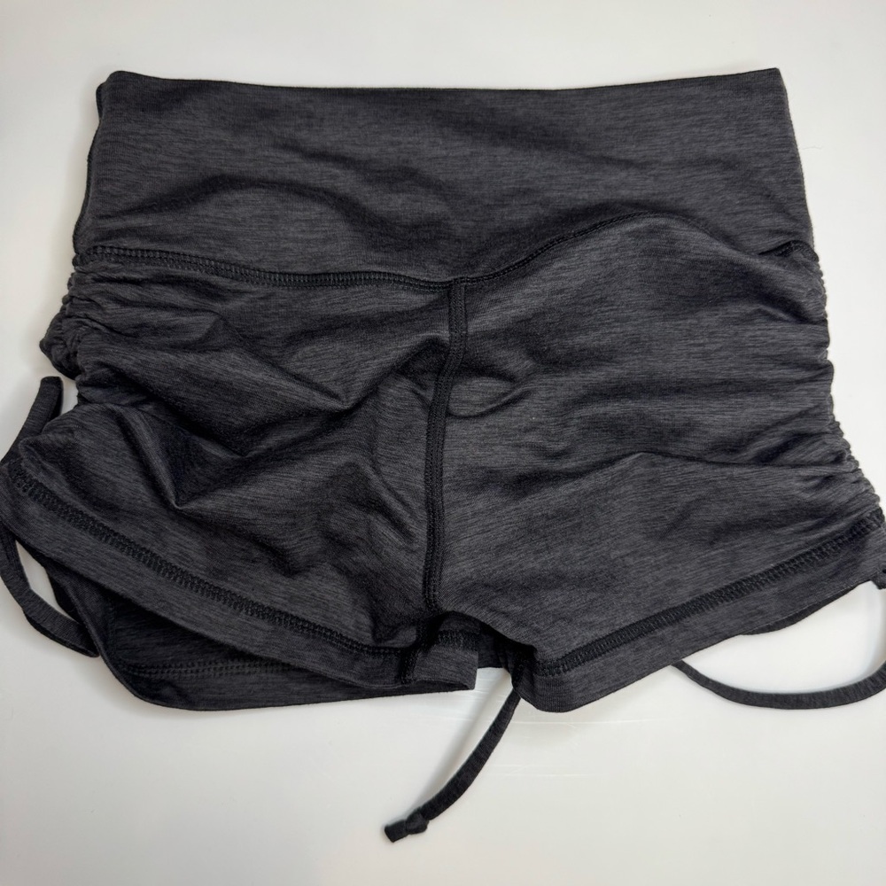 Muscle Nation Rouched Drawstring Athletic Shorts - Picture 3 of 7